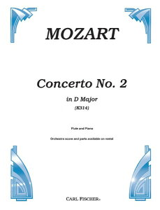 y yizy񎞁A[1Tԁ`10zA t[g\ t[gt 2 j KD 314 iFlute  Pianoj Flute Concerto No. 2 in D Major K 314 /Wolfgang Amadeus Mozarty[ւȈꍇ