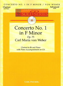 y yizy񎞁A[1Tԁ`10zA Nlbg\ Nlbgt 1 wZ i73 itCDtj iClarinet  Pianoj Clarinet Concerto No. 1 in F minor /Carl Maria von Webery