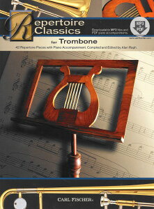 y yizy񎞁A[1Tԁ`10zA g{[\ g{[̂߂̃p[g[ENVbNXiI[fBIEANZXER[htj Repertoire Classics For Tromboney