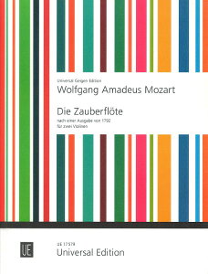 y yizy񎞁A[1Tԁ`10zA oCIATu IyuJv iXRAj The Magic Flute (Violin Duet) /Wolfgang Amadeus MozartyEȊOz