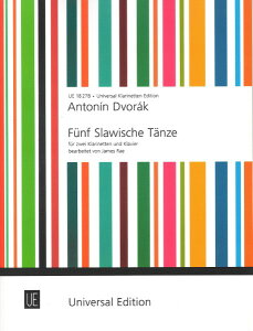 y yizy񎞁A[1Tԁ`10zA NlbgATu 5̃X i1Wj iClarinet Duet  Pianoj 5 Slavonic Dances Op. 46 No.15 /Antonin DvorakyEȊO