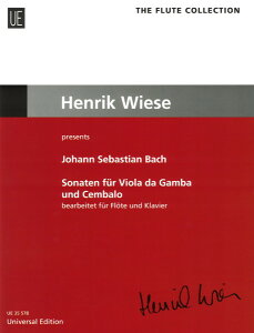 y yizy񎞁A[1Tԁ`10zA t[g\ BIE_EKoE\i^W iFlute  Pianoj Sonatas for Viola da Gamba and Harpsichord /Johann Sebastian BachyEȊO