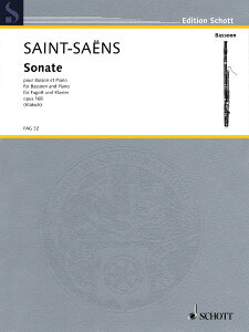 y yizy񎞁A[1Tԁ`10zA oX[\ t@SbgE\i^ OpD 168 iBassoon  Pianoj Bassoon Sonate Op. 168 /Camille Saint-SaensyEȊOz