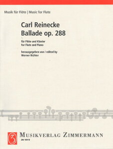 y yizy񎞁A[1Tԁ`10zA t[g\ o[h OpD 288 iFlute  Pianoj Ballade Op. 288 /Carl ReineckeyEȊOz