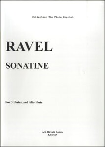 y yizy񎞁A[1`2TԁzRAVEL SONATEINEFOR FLUTESAND ALTO FLUTEy[ւȈꍇz
