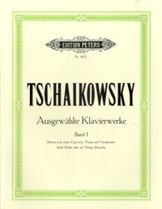 y yizGYP00010462 `CRtXL[ : sAmiIW 1^TCHAIKOVSKY SELECTED PIANO PIECES VOL.1 sAm\yEȊOz