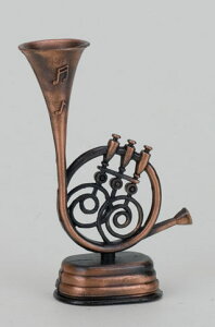 【取寄品】【取寄時、納期2週間〜3週間】C19−8 アンティック・ミニチュア(鉛筆削り)ホルン【メール便不可商品】