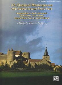 y yizA 2fI 2lŉt15̃NVbNȏW(24) 15 Classical Masterpieces with Added Second Piano Part(2P4H)^IjoX omnibusy[ւȈꍇz