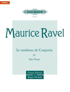 y yizA sAm\ N[v̕ (jRXɂ錴T) Le tombeau de Couperin URTEXT^F jRX Ravel M. = Nicholsy[ւȈꍇz
