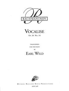 �y�� �y���i�z�A�� �s�A�m�\�� ���H�J���[�Y ��i34��14 VOCALISE Op.34-14�^���t�}�j�m�t ���C���h Rachmaninoff = Wild�y���[���ւ�I���̏ꍇ���������z