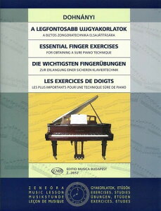 y yizA sAm\ mȃsAmeNjbNɓ邽߂̖{IȎw̗K DIE WICHTIGSTEN FINGERUBUNGEN^hzi[j Dohnanyi E.y[ւȈꍇz