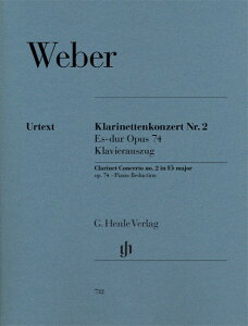 y yizA Nlbg Nlbgt 2 σz i74 (sAm_NV) Clarinet Concerto no.2 in E flat major op.74^EF[o[ Weber Carl Maria von/HN732yEȊO