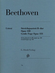 �y�� �y���i�z�A�� ���y�l�d�t ���y�l�d�t�� ��13�� �σ����� ��i130 / ��t�[�K ��i133 String Quartet in B flat major op.130 and Great Fugue op.133�^�x�[�g�[���F�� Beethoven�y����E�����ȊO���������z