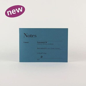 �w�����ܐ��m�[�g�iM�j�����@Notes Music notebook M landscape