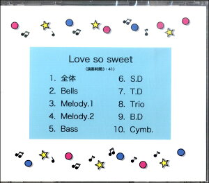 �y���i�z�y��񎞁A�[��1�`3�T�ԁzCD MS151CD Love so sweet
