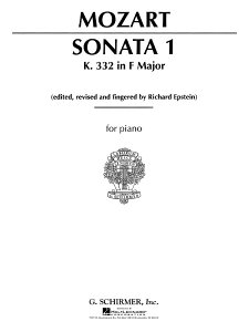 楽譜 【取寄品】PNC2603 輸入 モーツァルト/ピアノ・ソナタ 第12番 ヘ長調 K.332《輸入ピアノ楽譜》