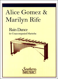 楽譜 【取寄品】輸入 Rain Dance(for Unaccompanied Marimba)／レインダンス（Perc.ソロ）