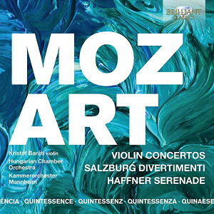 yizy񎞁A[1`3TԁzMOZART:VIOLIN CONCERTOS 5-CD/BARATIKRISTOFy[֕siz