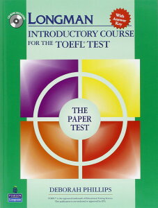 �y���i�z�y��񎞁A�[��1�`3�T�ԁzLongman Preparation Course for the TOEFL Test Paper Test Intorductory Course Student Book with CD and Answer Key�y���[���֕s���i�z�y����E�����ȊO���������z