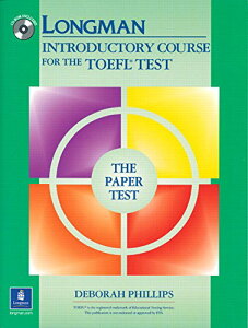 �y���i�z�y��񎞁A�[��1�`3�T�ԁzLongman Preparation Course for the TOEFL Test Paper Test Intorductory Course Student Book with CD�y����E�����ȊO���������z