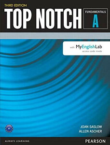 �y���i�z�y��񎞁A�[��1�`3�T�ԁzTop Notch 3rd Edition Fundamentals Student Book Split A (Student Book+MyLab Access)�y�����Łz�y���[���ւ�I���̏ꍇ���������z