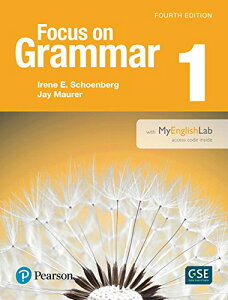 �y���i�z�y��񎞁A�[��1�`3�T�ԁzFocus on Grammar 4th Edition 1 Student Book withMyEnglishLab�y����E�����ȊO���������z