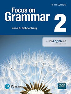 yizy񎞁A[1`3TԁzFocus on Grammar 5th Edition 2 Student Book with MyEnglishLabyEȊOz