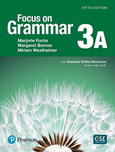 �y���i�z�y��񎞁A�[��1�`3�T�ԁzFocus on Grammar 5th Edition 3 Student Book A with Essential Online Resources�y�����Łz�y���[���ւ�I���̏ꍇ���������z