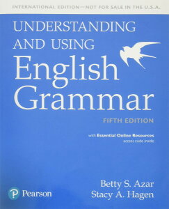 �y���i�z�y��񎞁A�[��1�`3�T�ԁzAzar-Hagen Grammar Understanding and Using English Grammar 5th Edition Student Book with Essential Online Resources�y����E�����ȊO���������z
