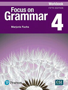 yizy񎞁A[1`3TԁzFocus on Grammar 5th Edition 4 Workbooky[ւȈꍇz