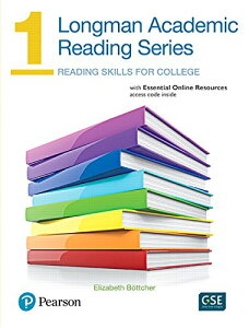 yizy񎞁A[1`3TԁzLongman Academic Reading Series 1 Student Book with online resourcesy[ւȈꍇz