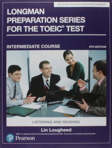 �y���i�z�y��񎞁A�[��1�`3�T�ԁzLongman Preparation Series for the TOEIC Test 6th Edition Intermediate Student Book with MP3�y����E�����ȊO���������z