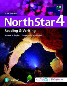 yizy񎞁A[1`3TԁzNorthStar 5th Edition Reading & Writing 4 Student Book with app & MyEnglishLab and resourcesyEȊOz