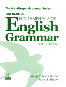 yizy񎞁A[1`3TԁzFundamentals of English Grammar 4th Edition Test Banky[ւȈꍇz