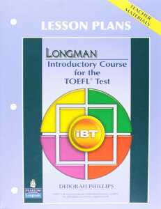 �y���i�z�y��񎞁A�[��1�`3�T�ԁzLongman Preparation Course for the TOEFL Test Introductory Course iBT 2nd Edition Lesson Plans�y����E�����ȊO���������z