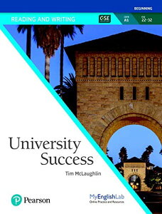 �y���i�z�y��񎞁A�[��1�`3�T�ԁzUniversity Success: Reading & Writing A1 Student Book w/MyEnglishLab A1�y����E�����ȊO���������z