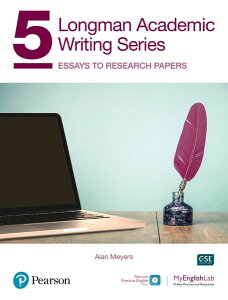 yizy񎞁A[1`3TԁzLongman Academic Writing Series Student Book with MyEnglishLab & app Level 5y[ւȈꍇz