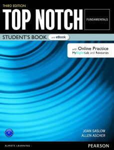 �y���i�z�y��񎞁A�[��1�`3�T�ԁzTop Notch 3/E Fundamentals Student Book & eBook with with Online Practice Digital Resources & App�y����E�����ȊO���������z