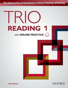 �y���i�z�y��񎞁A�[��1�`3�T�ԁzTrio Reading Level 1 Student Book with Online Practice�y���[���ւ�I���̏ꍇ���������z