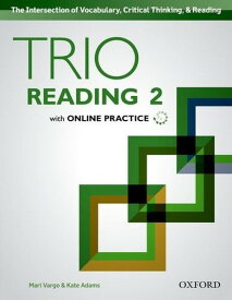 【取寄品】【取寄時、納期1～3週間】Trio Reading Level 2 Student Book with Online Practice【メール便を選択の場合送料無料】