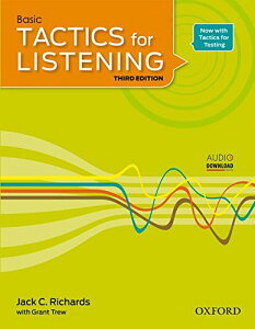 �y���i�z�y��񎞁A�[��1�`3�T�ԁzTactics for Listening 3rd Edition Basic Student Book�y���[���ւ�I���̏ꍇ���������z