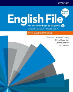 yizy񎞁A[1`3TԁzEnglish File 4th Edition Pre-Intermediate Student Book/Workbook Multi-Pack AyŁzy[ւȈꍇz