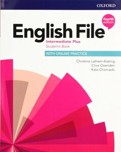 yizy񎞁A[1`3TԁzEnglish File 4th Edition Intermediate Plus Student Book with Online Practicey[ւȈꍇz