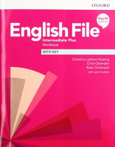 yizy񎞁A[1`3TԁzEnglish File 4th Edition Intermediate Plus Workbook with Keyy[ւȈꍇz