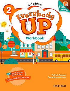 yizy񎞁A[1`3TԁzEverybody Up 2nd Edition Level 2 Workbook with Online Practicey[ւȈꍇz