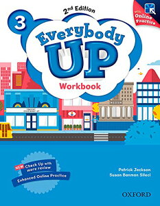 yizy񎞁A[1`3TԁzEverybody Up 2nd Edition Level 3 Workbook with Online Practicey[ւȈꍇz