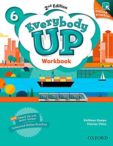 yizy񎞁A[1`3TԁzEverybody Up 2nd Edition Level 6 Workbook with Online Practicey[ւȈꍇz