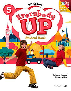 yizy񎞁A[1`3TԁzEverybody Up 2nd Edition Level 5 Student Book with Audio CD Packy[ւȈꍇz