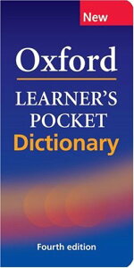 �y���i�z�y��񎞁A�[��1�`3�T�ԁzOxford Learner�fs Pocket Dictionary 4th Edition