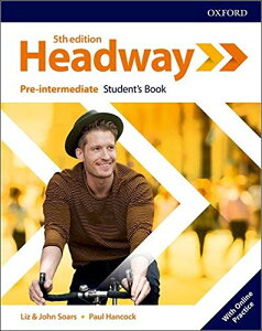 �y���i�z�y��񎞁A�[��1�`3�T�ԁzHeadway 5th Edition Pre-Intermediate Student�fs Book with Online Practice�y���[���ւ�I���̏ꍇ���������z